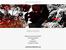 Tablet Screenshot of pamelapereyra.com